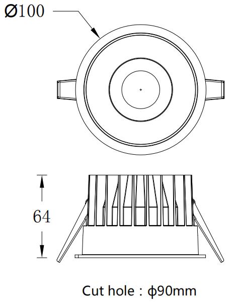 DP090R - 14W